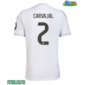 Real Madrid Daniel Carvajal #2 Hemmatröja 2025-26 Kortärmad